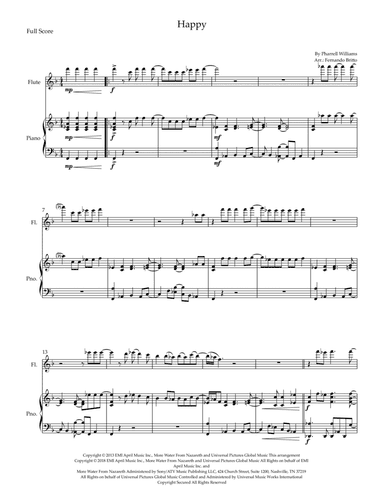 Happy (arr. Fernando Britto)