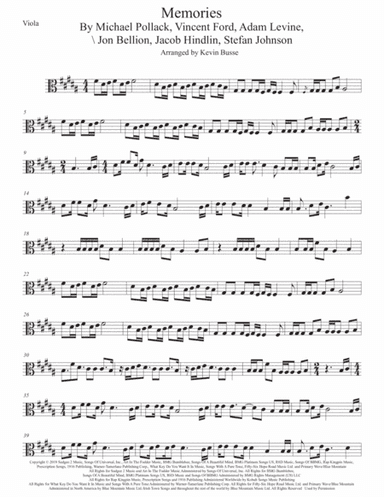 Memories (arr. Kevin Busse)