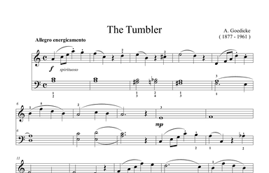 Goedicke The Tumbler (arr. Ben Choupak)