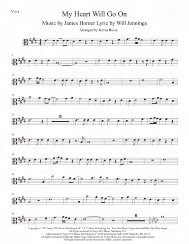 My Heart Will Go On (Love Theme from Titanic) (arr. Kevin Busse)