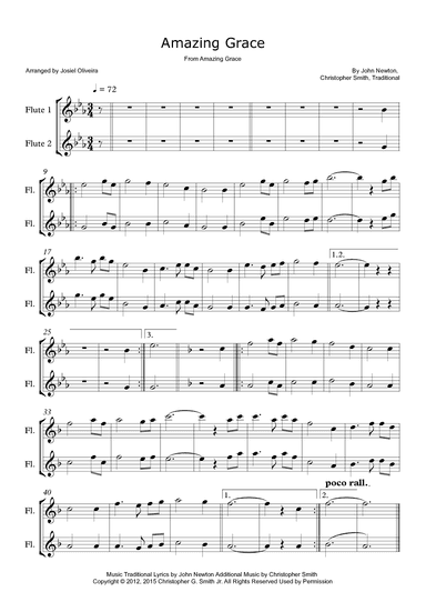 Amazing Grace (arr. Josiel Oliveira)
