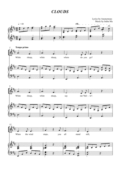 Song "Clouds"