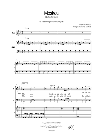 Doswidana Moskau (arr. Andreas Burghardt)