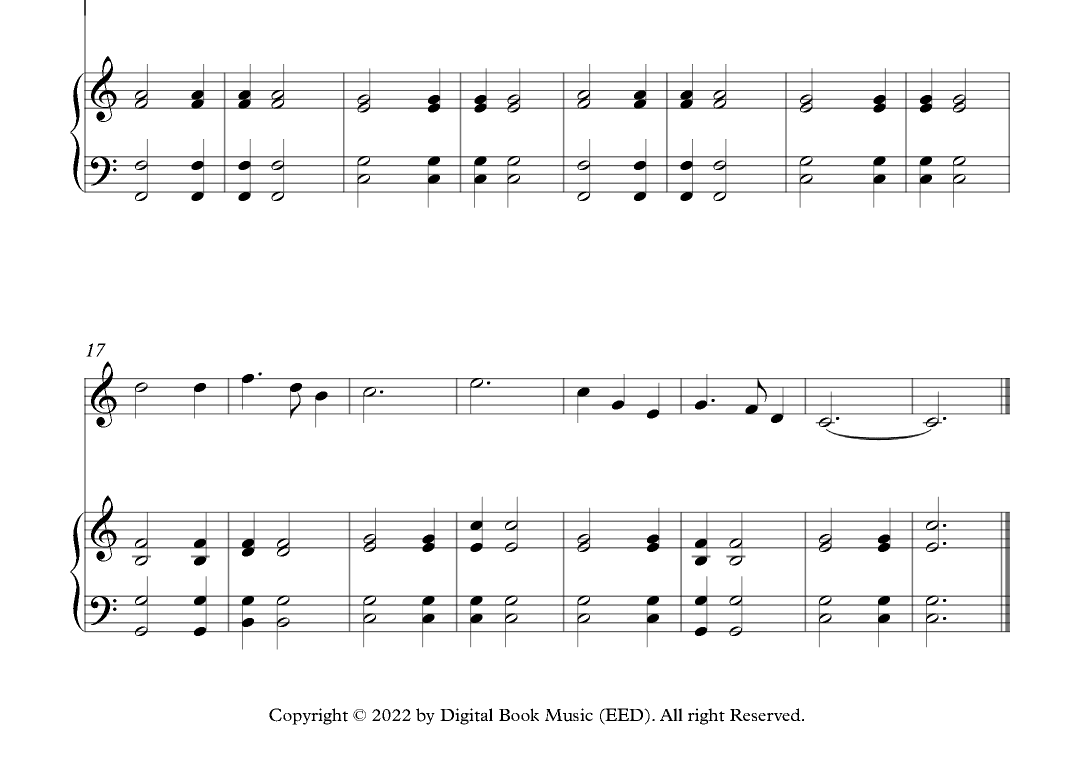 Silent Night - Franz Xaver Gruber (Violin + Piano) (arr. Digital Book Music)