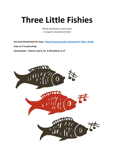 Three Little Fishies (itty Bitty Poo) (arr. Jill Clarke)