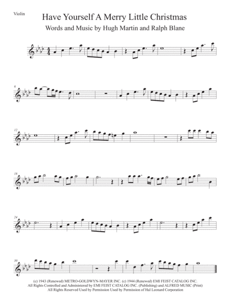 Have Yourself A Merry Little Christmas  from MEET ME IN ST. LOUIS (arr. Kevin Busse)