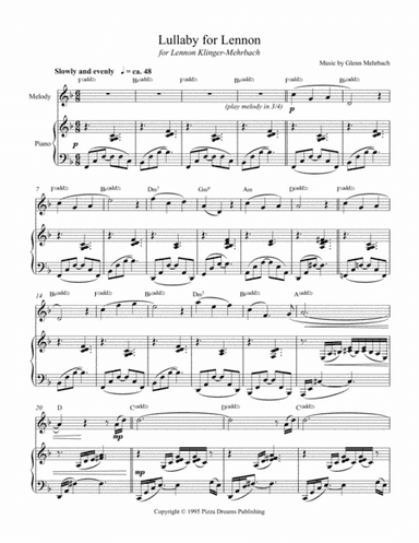 Lullaby for Lennon