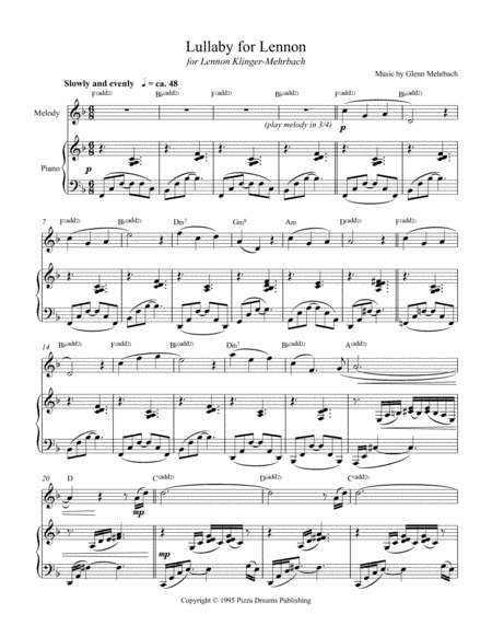 Lullaby for Lennon