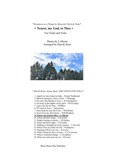 Nearer my God to Thee (For Violin and Viola) (arr. Han-Ki Kim)