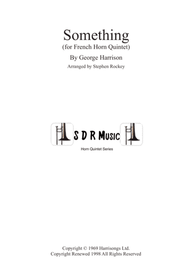 Something (arr. Stephen Rockey)