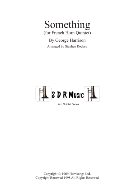 Something (arr. Stephen Rockey)