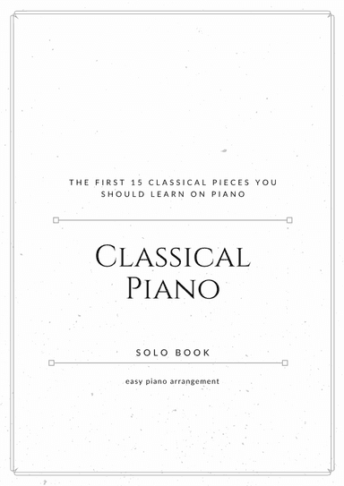 15 Easy Classical Piano Pieces for Beginners (arr. Funtom)