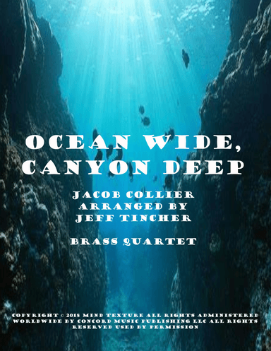 Ocean Wide, Canyon Deep (arr. Jeff Tincher)