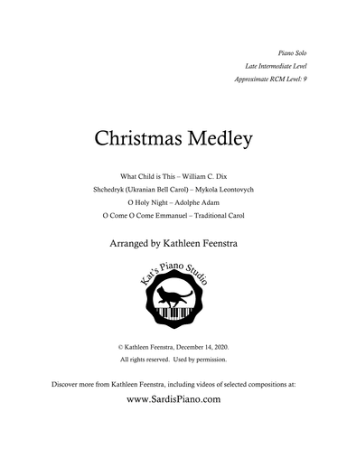 Christmas Medley (arr. Kathleen R Feenstra)