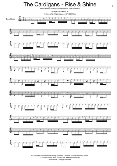 Rise And Shine (arr. Fukatsu, K.)