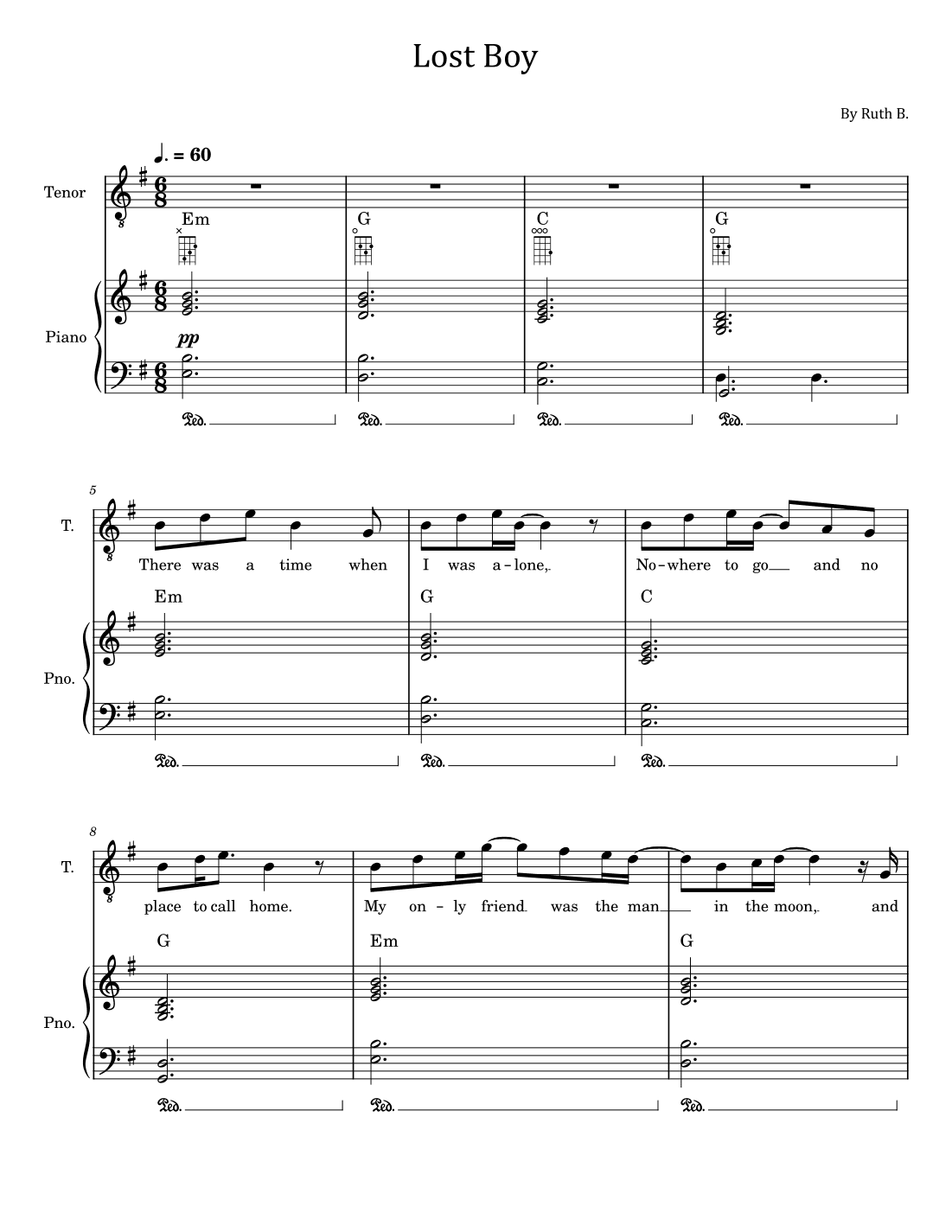 Lost Boy (arr. poon)