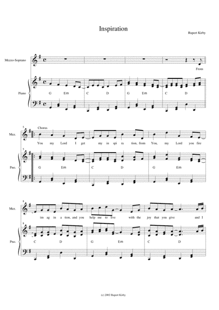 Inspiration Song