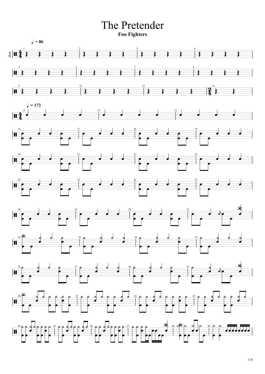 The Pretender (arr. Cyril Mayer)