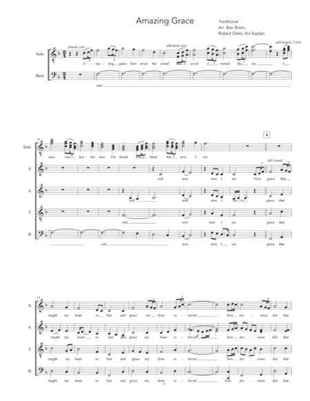 Amazing Grace [A Cappella Academy] (arr. A Cappella Academy)