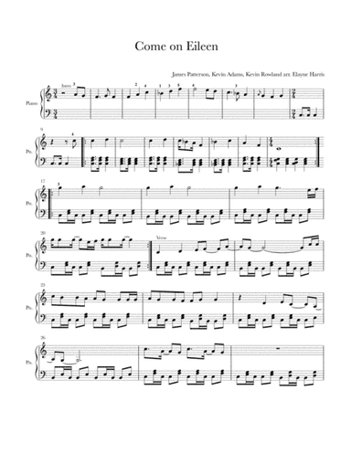Come On Eileen (arr. Elayne Harris)