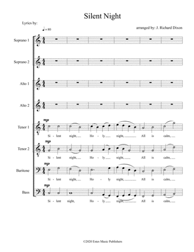 Silent Night (arr. J. Richard Dixon)