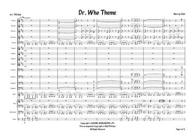 Dr Who Series 3 (arr. Phil Kan)