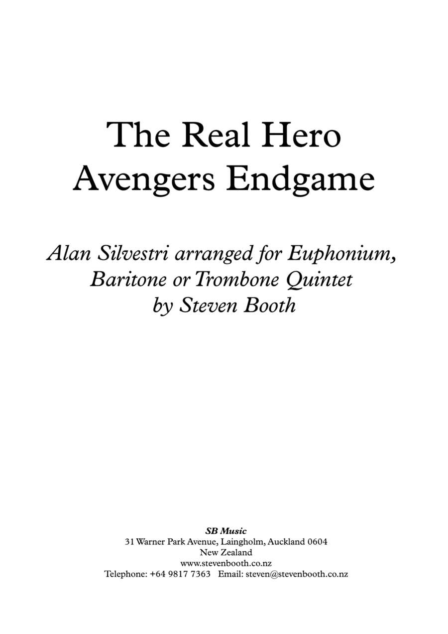 The Real Hero (arr. Steven Booth)