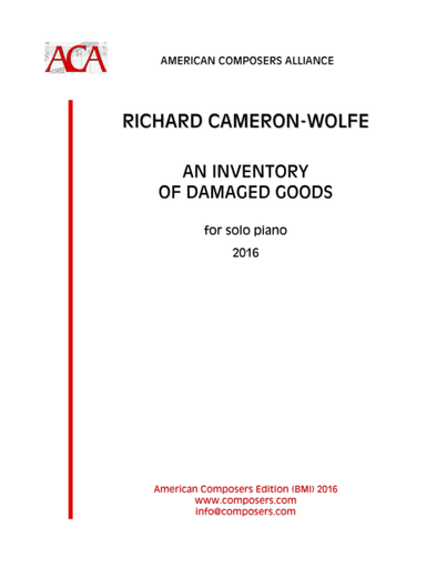 [Cameron-Wolfe] An Inventory of Damaged Goods