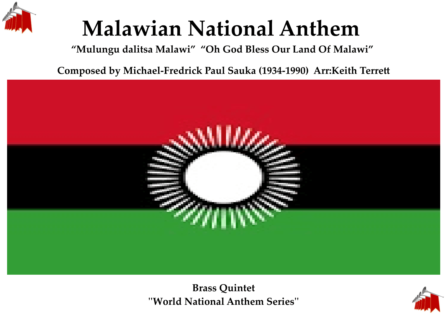 Malawi National Anthem for Brass Quintet (World National Anthem Series) (arr. Keith Terrett)