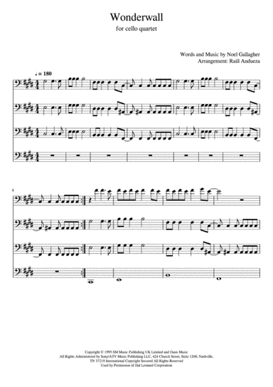 Wonderwall (arr. Raúl Andueza Blanco)