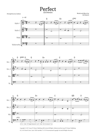 Perfect (arr. Iury Cardoso)