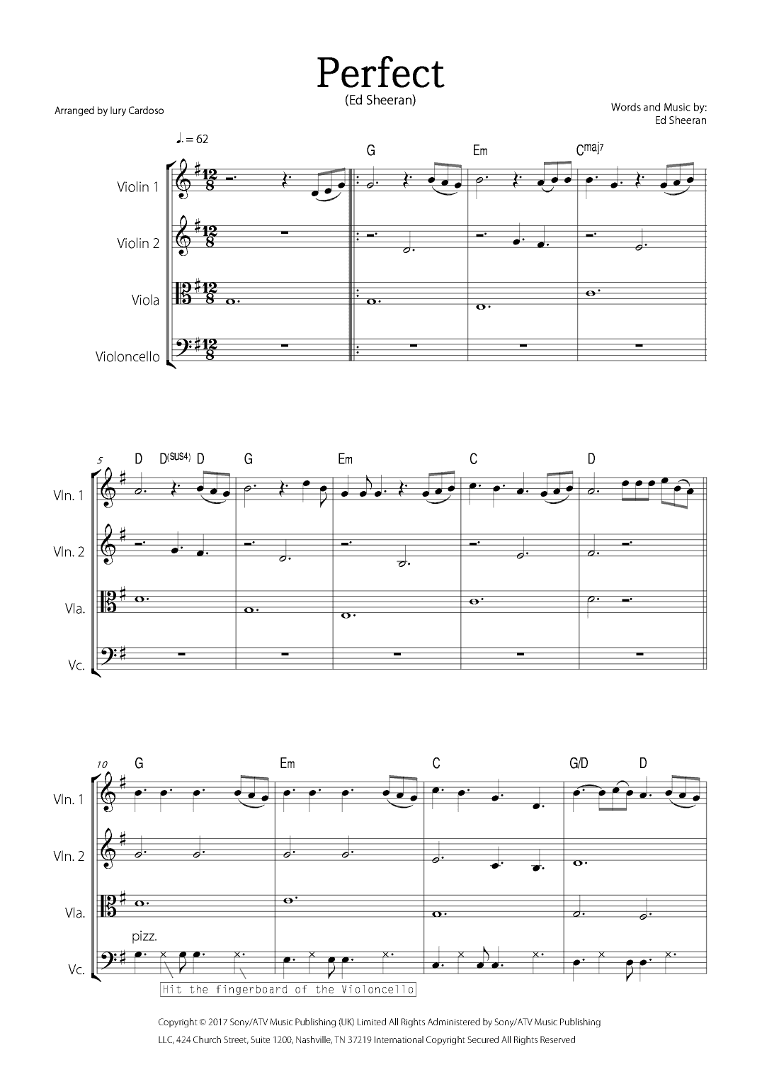 Perfect (arr. Iury Cardoso)