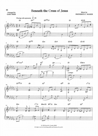 Beneath the Cross of Jesus (arr. Gary Prim)
