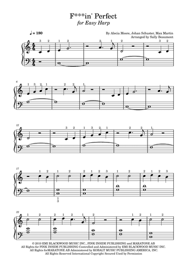 F***in' Perfect (arr. Sally Beaumont)