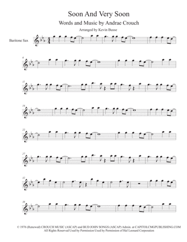 Soon And Very Soon (arr. Kevin Busse)