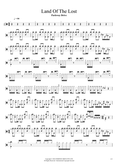 Land Of The Lost (arr. Cyril Mayer)