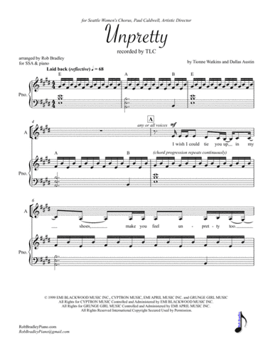 Unpretty (arr. Rob Bradley)