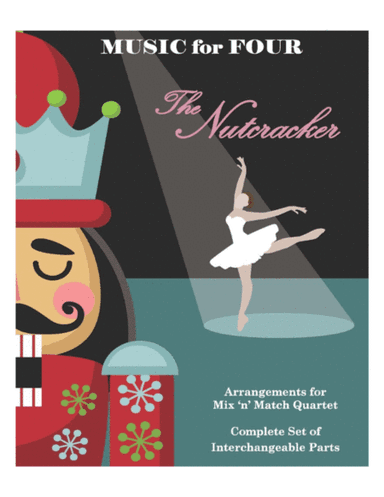 Arab Dance from the Nutcracker for String Quartet or Piano Quintet with optional Violin 3 Part (arr. Last Resort Music Publishing)