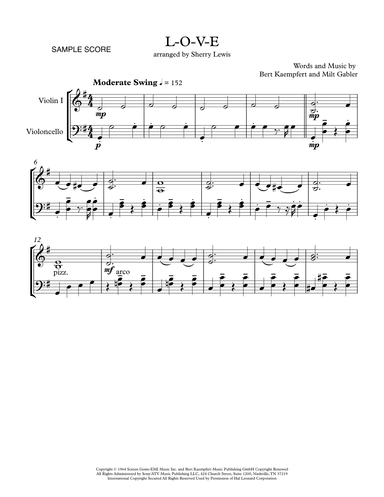 L-O-V-E (arr. Sherry Lewis)