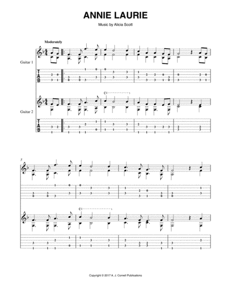 Annie Laurie (arr. Mark Phillips)
