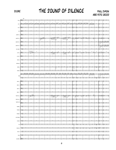 The Sound Of Silence (arr. Pete Cross)