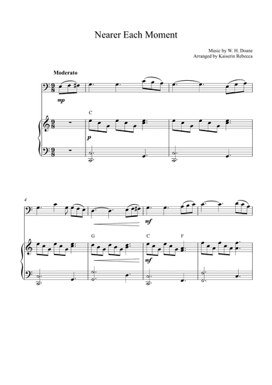 Nearer Each Moment (arr. Kaiserin Rebecca)