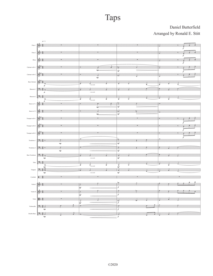 Taps (arr. RONALD E. STITT)