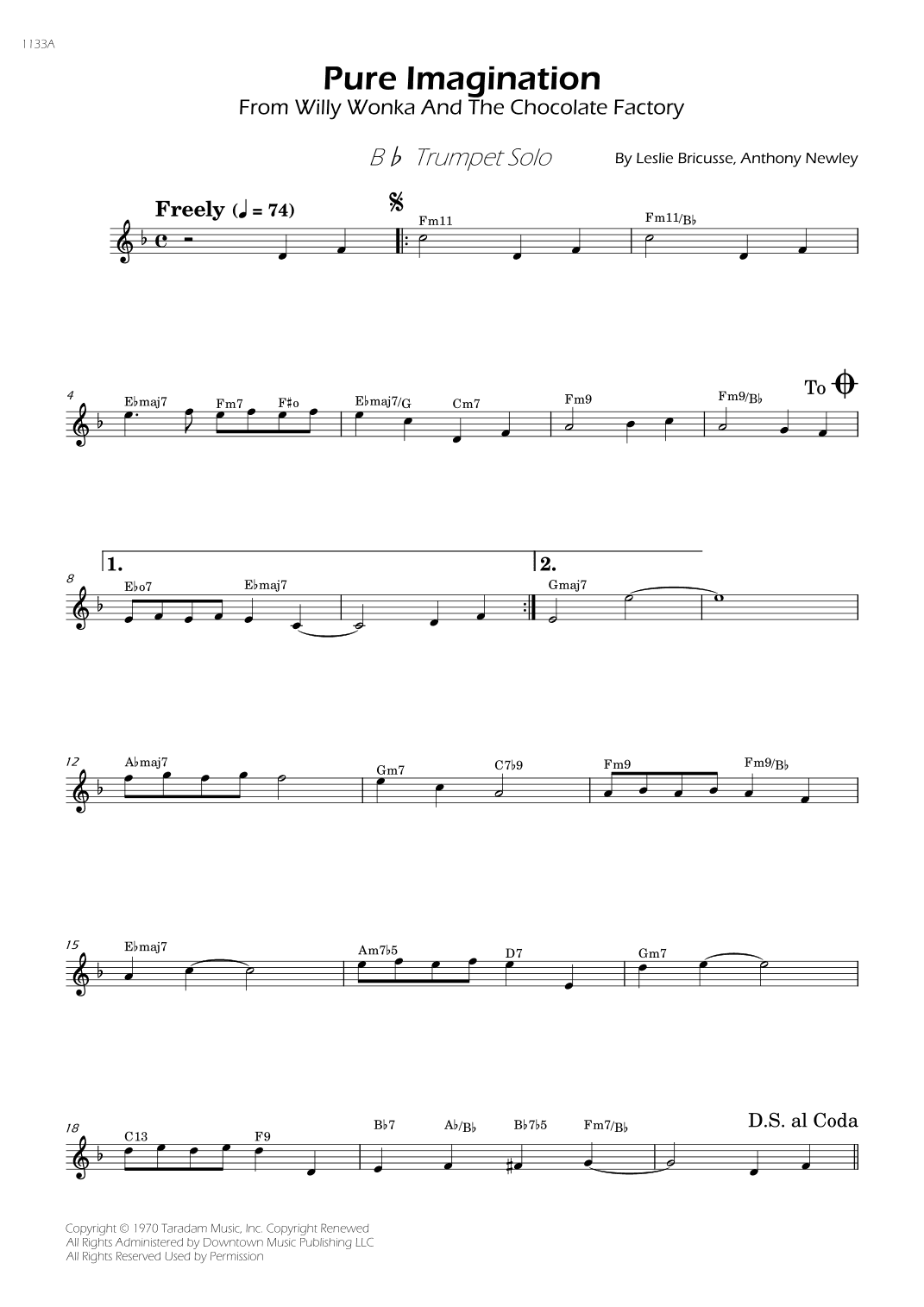 Pure Imagination (arr. César Madeira)