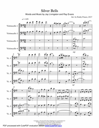 Silver Bells (arr. Kathy Fraser)