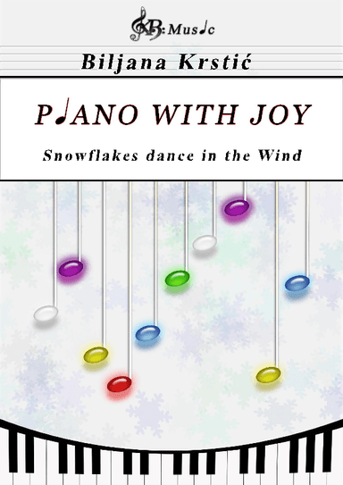 Snowflakes dance in the wind