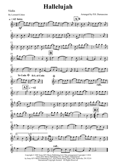 Hallelujah (arr. P.H. Damasceno)