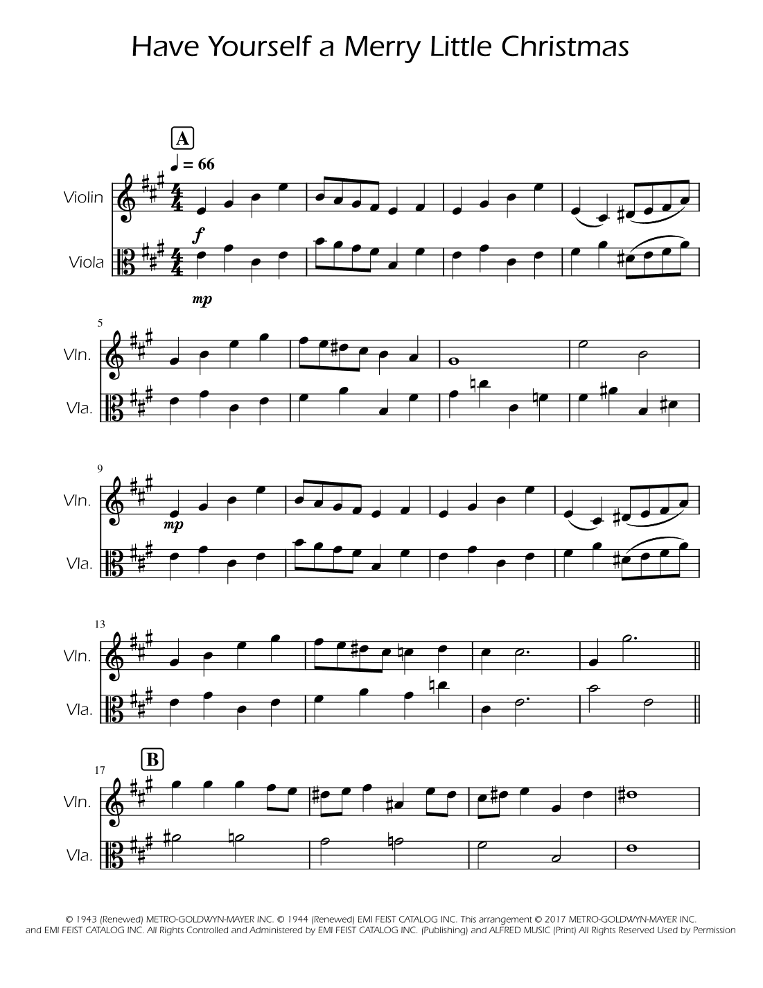 Have Yourself A Merry Little Christmas (arr. Ygor Nunes)