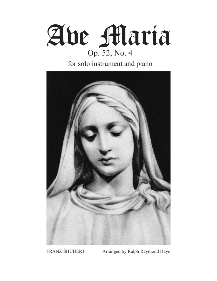 AVE MARIA - Instrumental Duet (arr. Ralph Raymond Hays)
