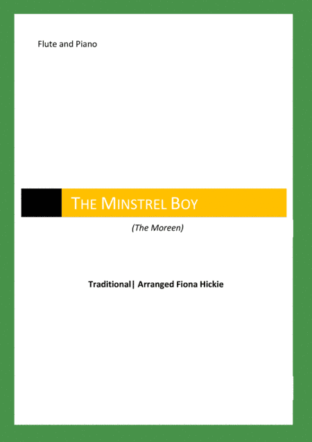 The Minstrel Boy (arr. Fiona Hickie, Charles Villiers Stanford)